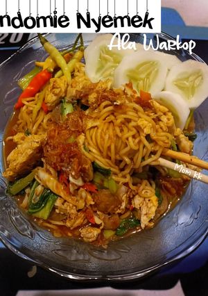 Foto resep Indomie Nyemek ala Warkop 🤭