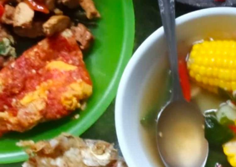 Langkah Mudah untuk Membuat Goreng ikan asin sambal jeruk limo, Sempurna