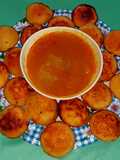 রাভা আপাম ও সম্বর (Rava Appam O Sambar recipe in Bengali)