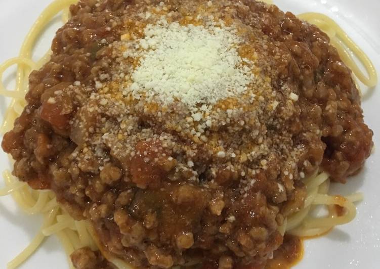 Resep Spaghetti bolognese, Lezat Sekali
