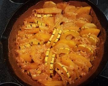 Easy Recipe Squash Gratin Yummy