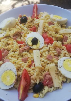 Une photo de Salade de pâtes
