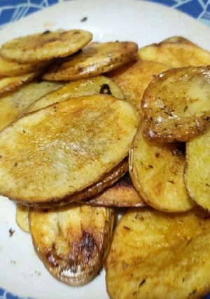 Una foto de Papas al horno
