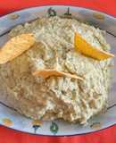 Hummus di ceci & zucchine :) con piadina