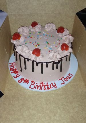 A picture of Chocolate ganache.