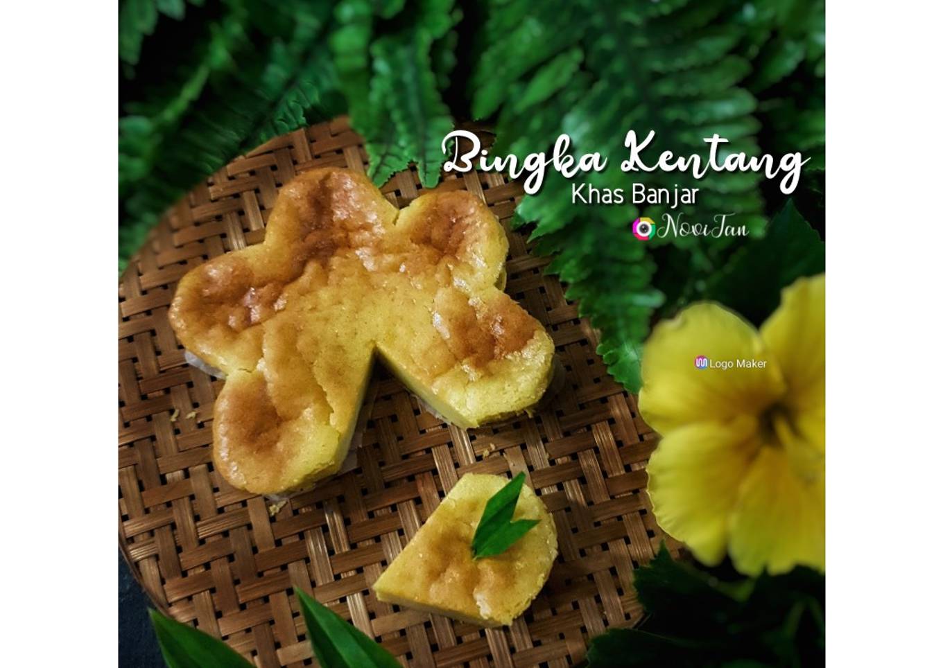 268. Kue Bingka Kentang Khas Banjar