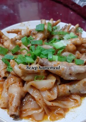 Foto resep Seblak ceker kuetiaw
