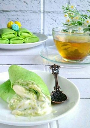 Foto resep Dadar Creamy Vla #ketopad