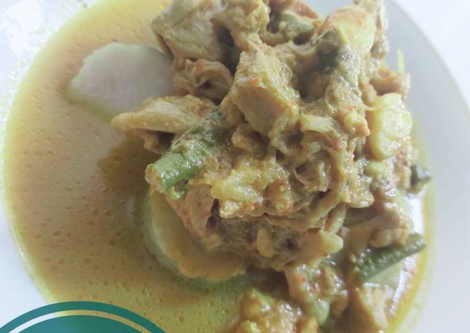 Anti Ribet, Memasak Lodeh tewel (nangka muda) Enak Dan Mudah