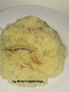 Foto resep Tumis Ketan + Teri khas Palembang