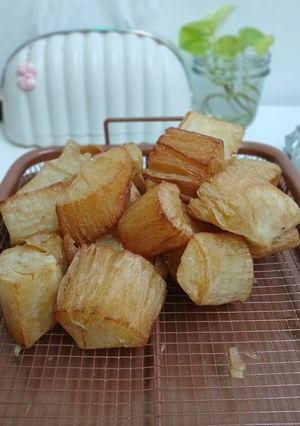 Foto resep Singkong Goreng Merekah