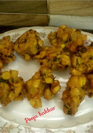 A picture of Corn pakora.