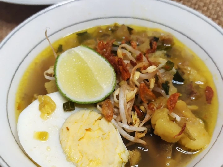 Langkah Mudah untuk Membikin Resep 240. Soto Daging Sapi yang Lezat Anti Ribet, Menggugah Selera