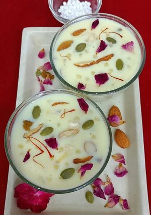 A picture of Sabudana Kheer.