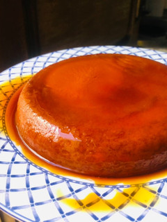 Una foto de Flan de limón