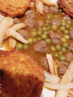 صورة لوصفة 😘 طاجين جلبانة باللحم المفروم 🍗