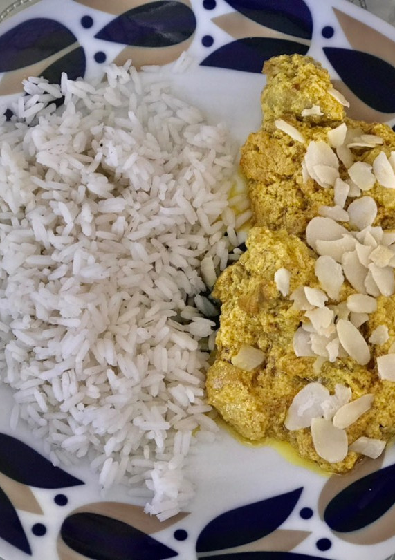 Una foto de Pollo Korma —Chicken Korma—