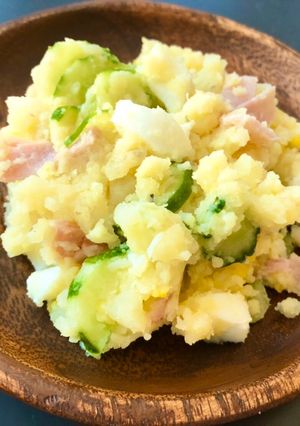 A picture of Potato salad.