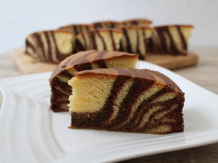 Resep Bolu Macan Ogura (Tepung Singkong, Gluten Free) yang Lezat