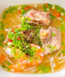 canh râu mực