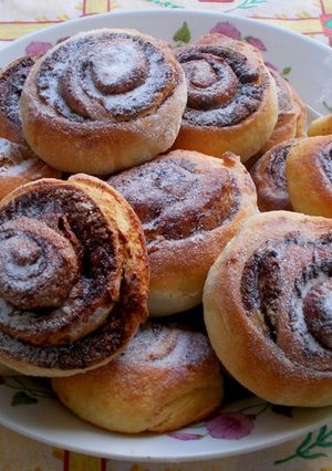 Kakaós csiga recept fotója