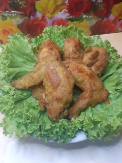 Foto resep Sayap ayam goreng bumbu simpel