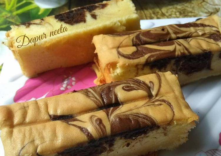 Resep Marmer cake pak sahak, Bisa Manjain Lidah