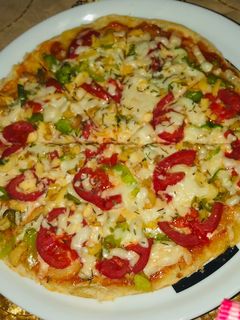 صورة لوصفة بيتزا pizza 🍕🍕🍕♥️