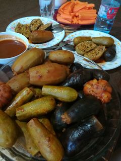 صورة لوصفة محشي خفيف وكوسا وباذنجان