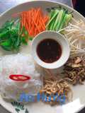 Vegetarian Vermicelli Noodle Salad (Bún Trộn Chay)