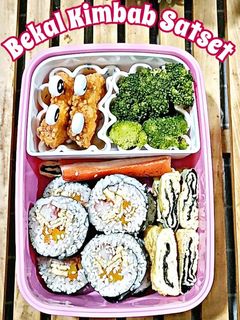 Foto resep Bekal Kimbap Satset untuk anak SD kelas 1