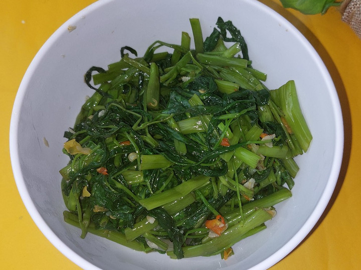 Resep Tumis Kangkung Sederhana, Lezat Sekali