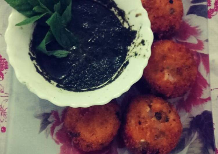 Recipe of Quick Sabodana Aloo Tikki