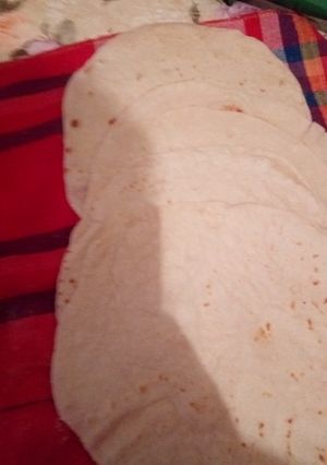 صورة لوصفة خبز التوتيلا السوري