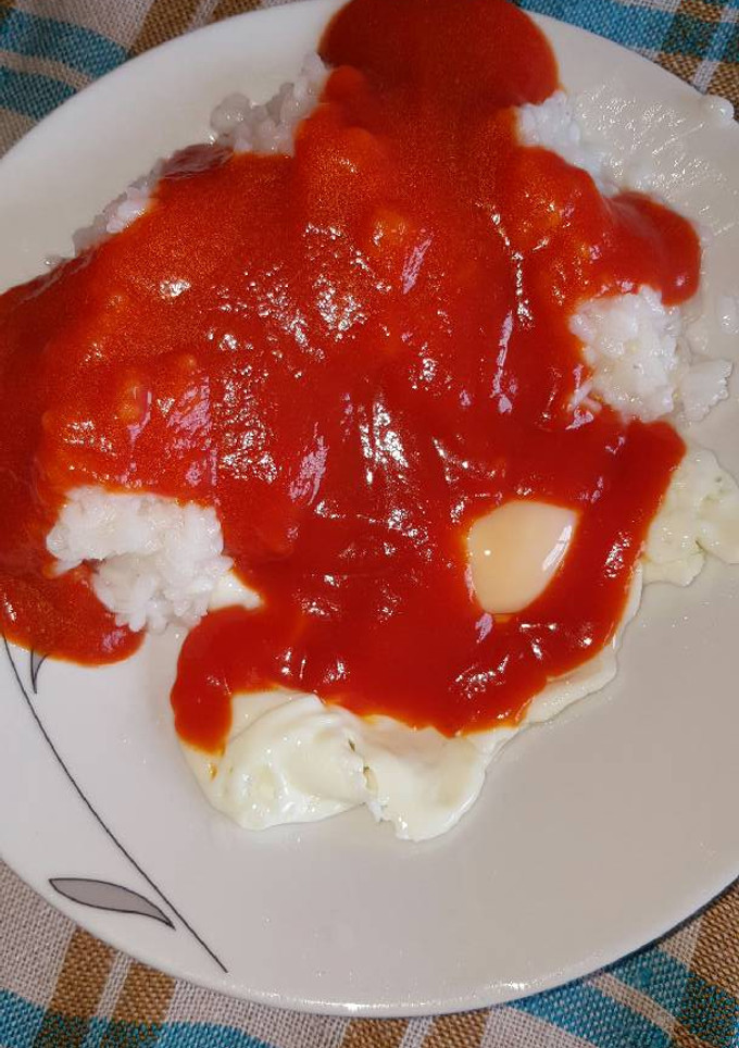 Una foto de Arroz a la cubana (sencillo)