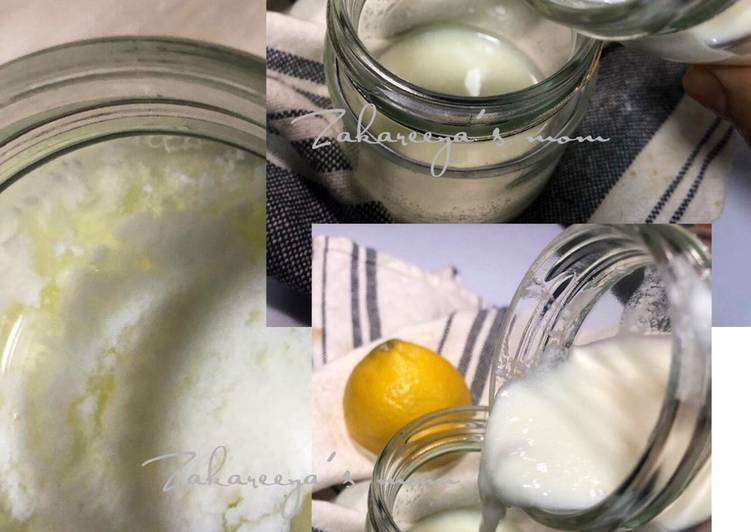 Resep Cara Membuat Buttermilk Oleh Ummu Zakareeya Cookpad
