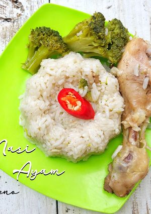 Foto resep Nasi ayam for diet
