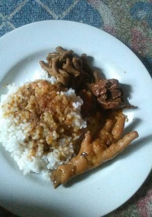 Foto resep Ati ampela & usus with ceker ayam bumbu kecap