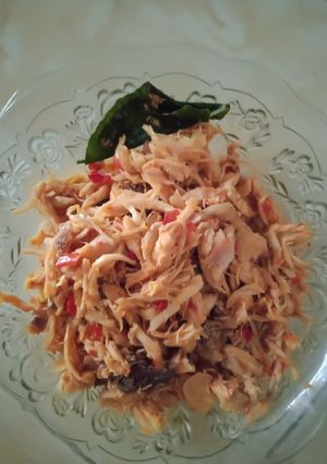Foto resep Ayam suwir pedas manis
