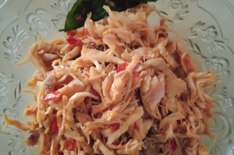 Langkah Mudah untuk Menyiapkan Ayam suwir pedas manis Anti Gagal