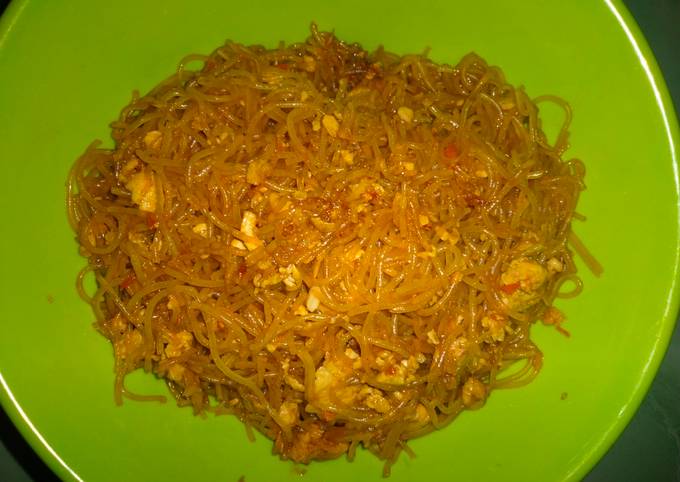 Cara bikin Bihun goreng rumahan