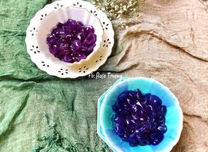 Hình của món Hạt Đác Hoa Đậu Biếc.