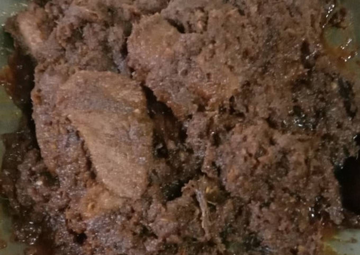 Resep Rendang daging khas minang Asli Anti Gagal
