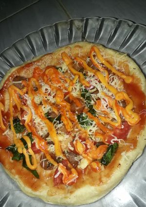 Foto resep Pizza teflon ala fortuna