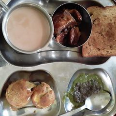 A picture of Egg Bonda.