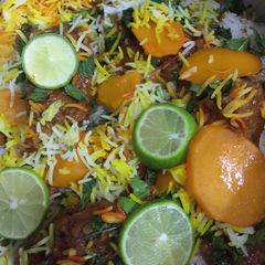 A picture of Biryani.