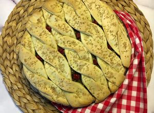 Foto di Torta salata con cicoria catalogna 🌷