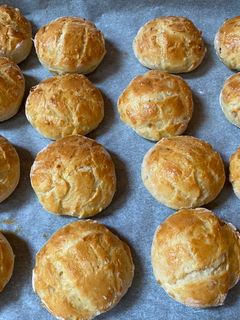 Hagymás-krumplis pogácsa recept fotója