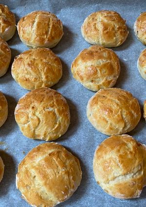 Hagymás-krumplis pogácsa recept fotója