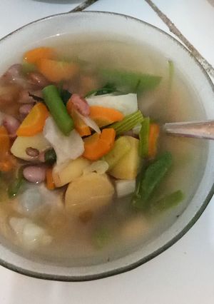 Foto resep Sup Kacang merah